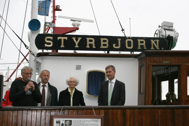 Styrbjørn 100 år – På broa med «høye herrer»